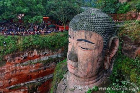 乐山大佛不能拜的原因,它是空心佛不能拜当心有不好影响