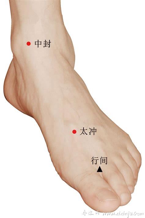 太冲穴的准确位置图,按摩太冲穴的七大好处